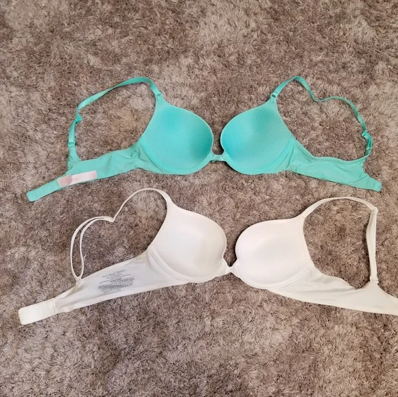 Victoria's Secret Bras - two count 34A pushup - Picture 2 of 5